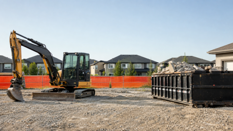 Demolition and disposal service in Edmonton by Shan Construction