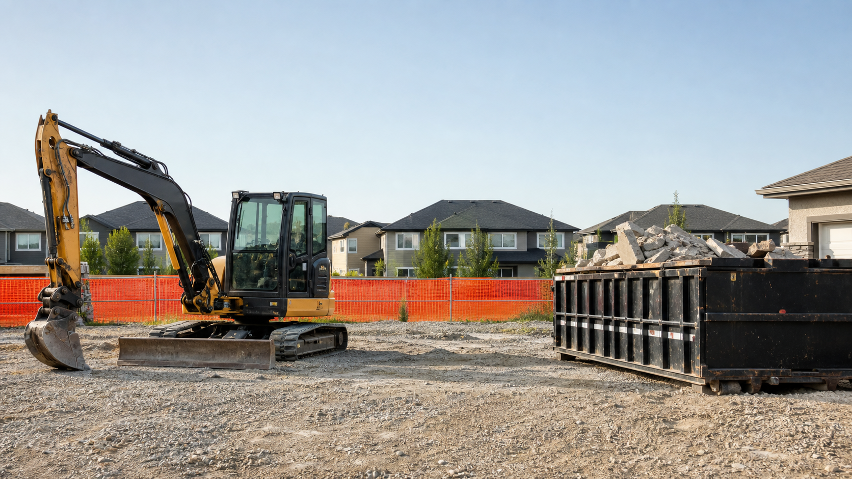 Demolition and disposal service in Edmonton by Shan Construction